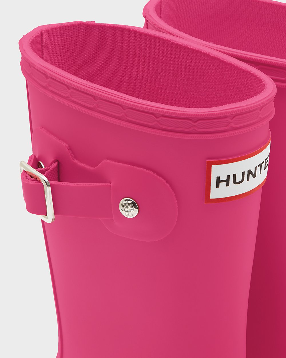 Galochas Hunter Criança Luz Rosa - Original Little - 61DILKAPO